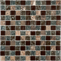 No-191A  стекло камень (23*23*8) 298*298  - керамическая плитка