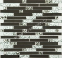 MS-605 метал  стекло (15*48*98*6) 305*298  - керамическая плитка