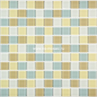 S-456  стекло (25*25*4) 300*300  - керамическая плитка - Crystal series 