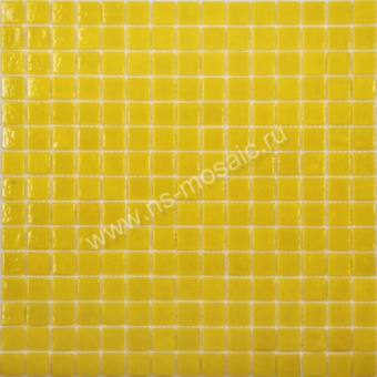 AA11 стекло желтый (сетка)(20*20*4) 327*327 - керамическая плитка - Econom series 
