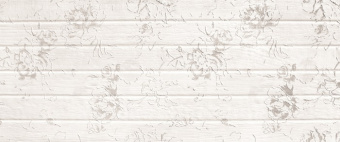 Бьянка бел декор 01 / Bianca white decor 01 250х600 (1-й сорт) - керамическая плитка - Bianca 