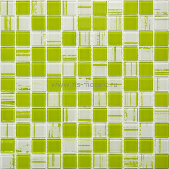 S-463 стекло (25*25*4) 300*300  - керамическая плитка - Crystal series 