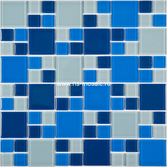 S-460  стекло (23*23*4, 48*48*4) 300*300  - керамическая плитка - Crystal series 